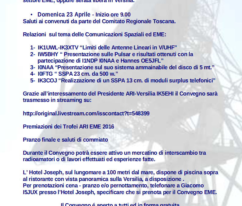 XXV Convegno EME